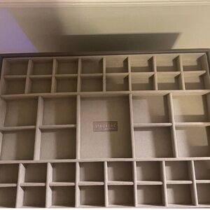The Container Store Supersize Stacker, taupe